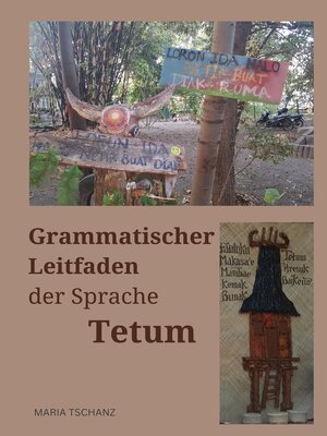 cover image of Grammatischer Leitfaden der Sprache Tetum
